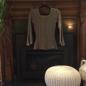 Missy Green Knit Sweater
